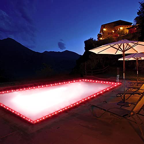 2 Pack 100 LED 33ft Solar Rope Lights (33 Foot)
