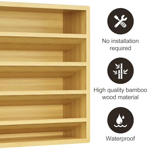 4 Tier Spice Rack Organizer for Cabinet