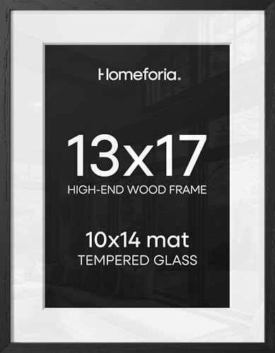13x17 Black Oak Picture Frame