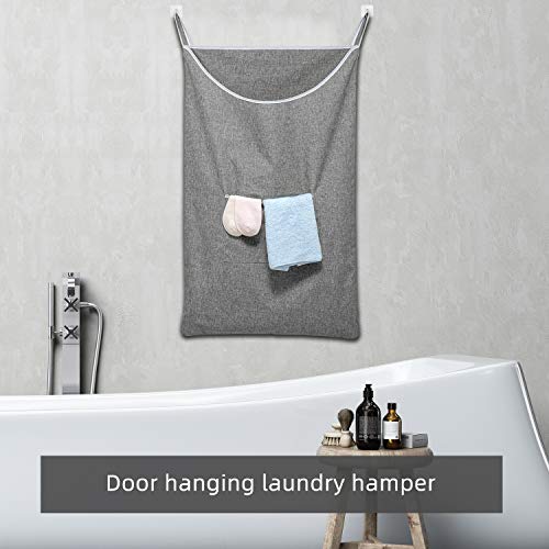 X Large Hanging Laundry Hamper Bag