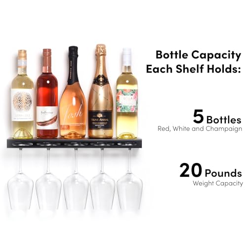 Wall Mounted Wine Rack