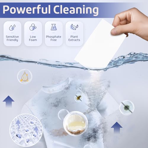 Laundry Detergent Sheets Ocean Breeze Scent 160 Count