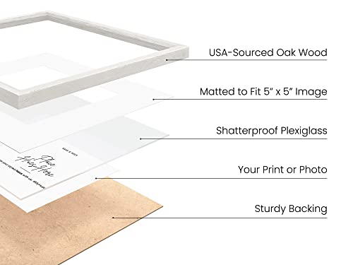 White Oak Wood 10x10 Picture Frames (3 Count)