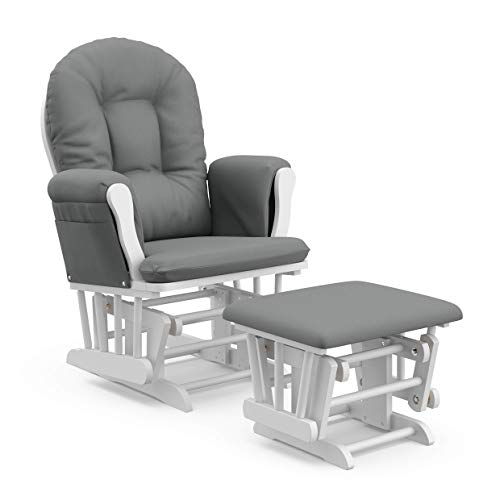 Premium Hoop Glider & Ottoman