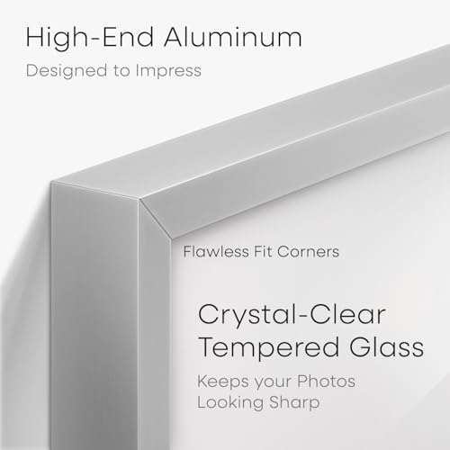 8.5x11 Silver Diploma Frame (2 Count)