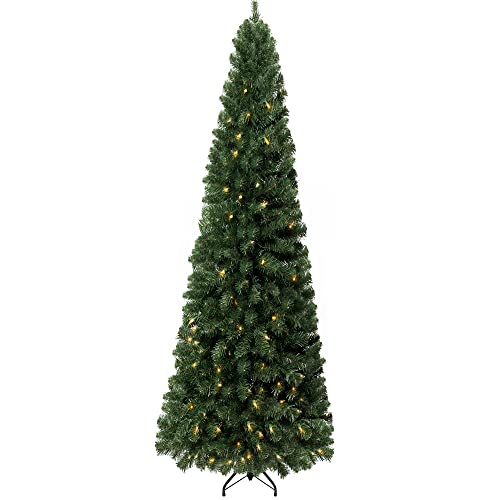 Vienna 9ft Prelit Slim Artificial Christmas Tree with 1455 Branch Tips