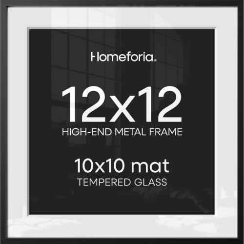 12x12 Black Picture Frame