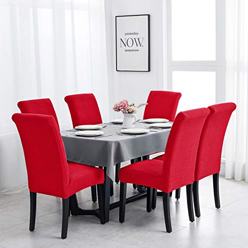 Chair Covers for Dining Room Set of 8 (8 Count)