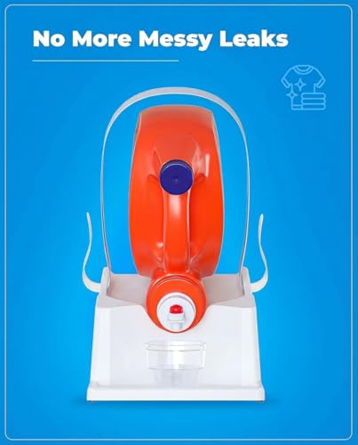 Liquid Laundry Detergent Holder Stand with Drip Tray