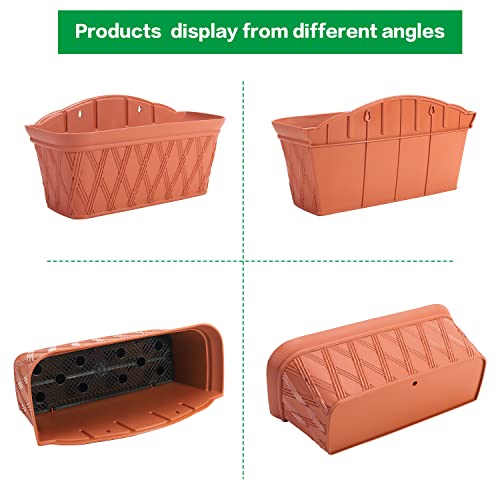 3 Pack Wall Hanging Planters (3 Count)