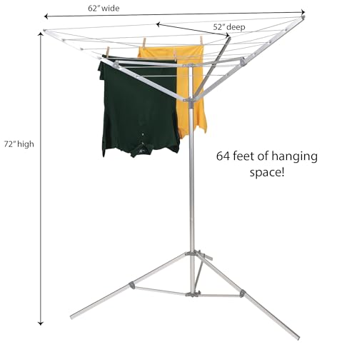 Portable Umbrella Clothesline
