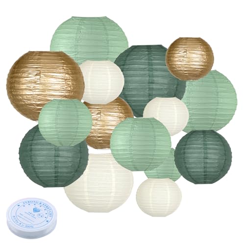 Paper Lanterns Party Decorations (15 Count)