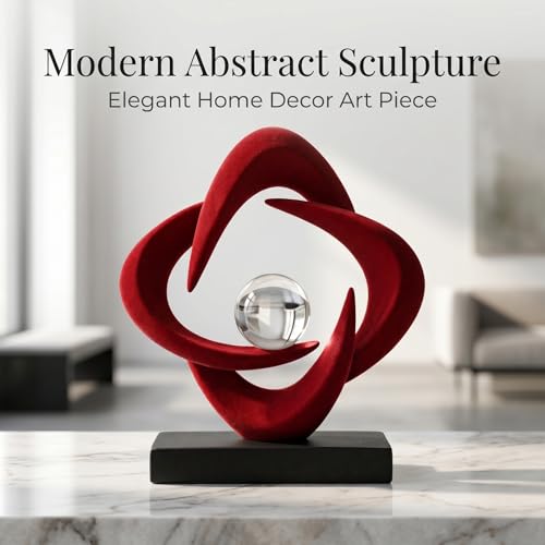 Modern Abstract Sculpture Decor