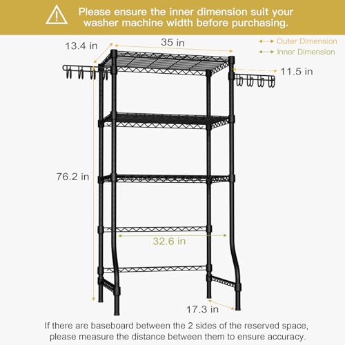 U8 Laundry Room Storage Organizer (3 Count)