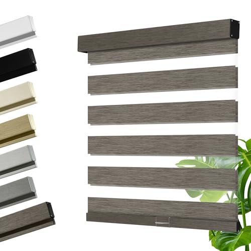 Cordless Zebra Blinds for Windows