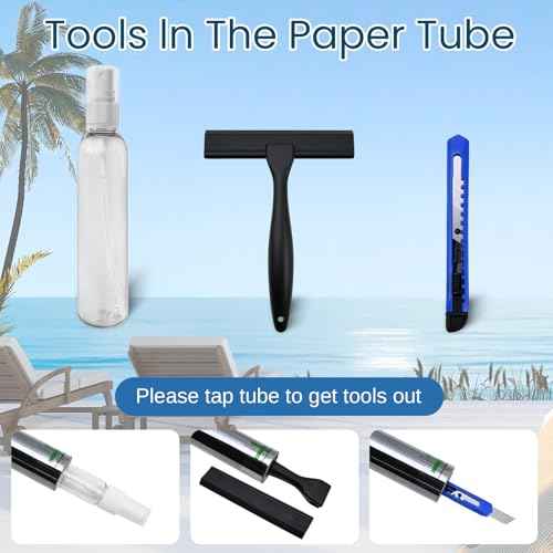 One Way Window Privacy Film with Tools