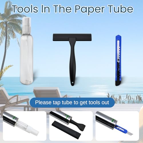 One Way Window Privacy Film with Tools