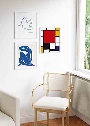Standalone White Aluminum Frame Set of 3 (3 Count)