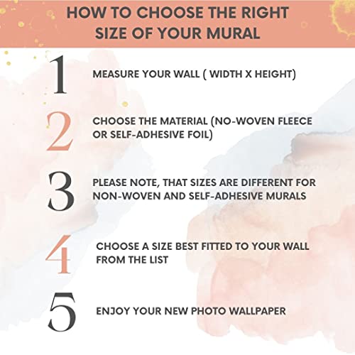 Wall Mural World Map 98x69 in (47.14 Sq Ft)