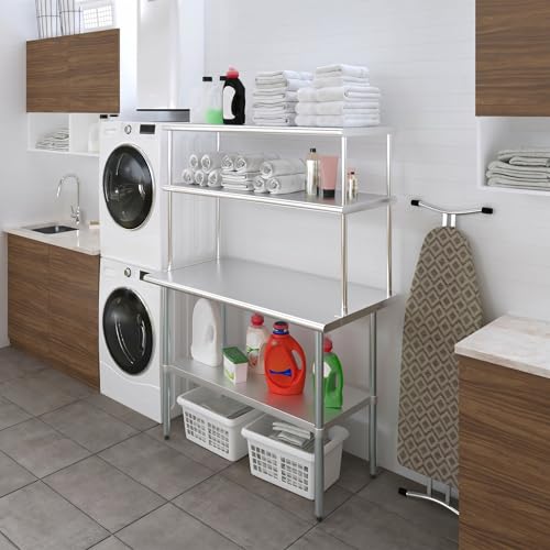 48 Inch Double Tier Overshelf