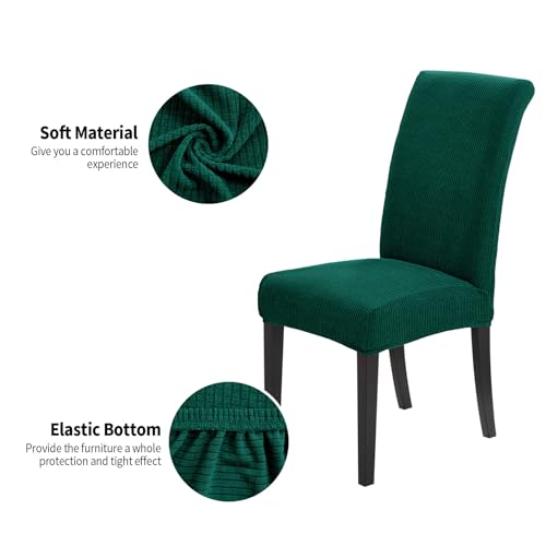 Christmas Chair Covers for Dining Room Set of 2
