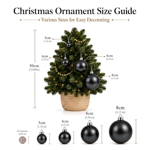 Christmas Ball Ornaments (24 Count)