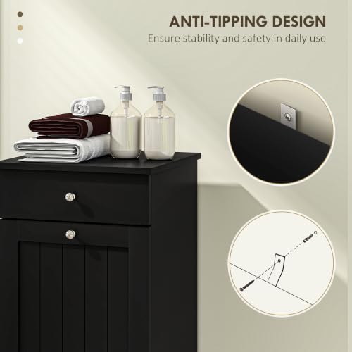 Laundry Cabinet with Removable Basket