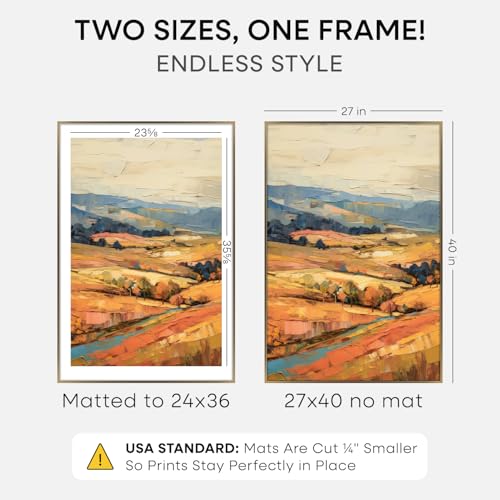 27x40 Bronze Poster Frame