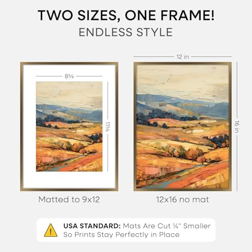 12x16 Bronze Picture Frame (4 Count)