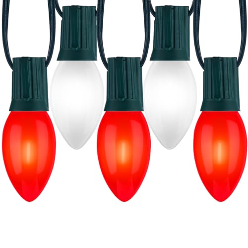 50Ft Christmas Lights Outdoor (50 Count)