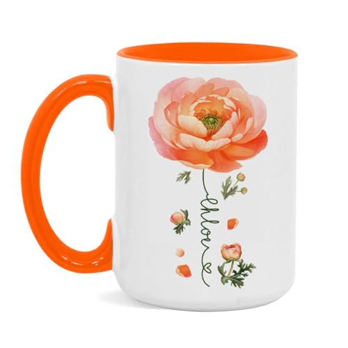 Ranunculus Lover Accent Mug