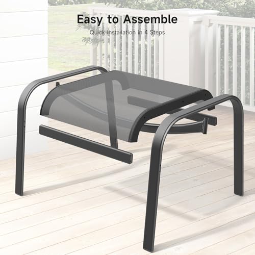 Outdoor Ottoman Set of 2 (2 Count)