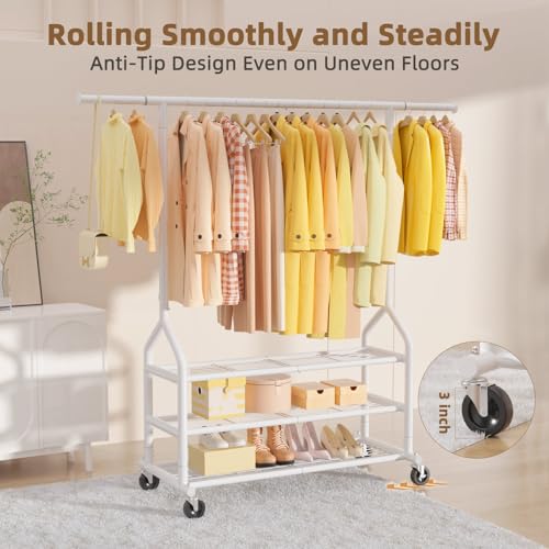 Heavy Duty Clothes Rack Load 688 LBS