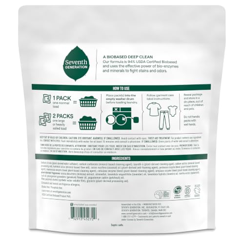 Laundry Detergent Packs (64 Count)