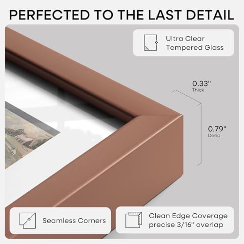 20x30 Mocha Picture Frame