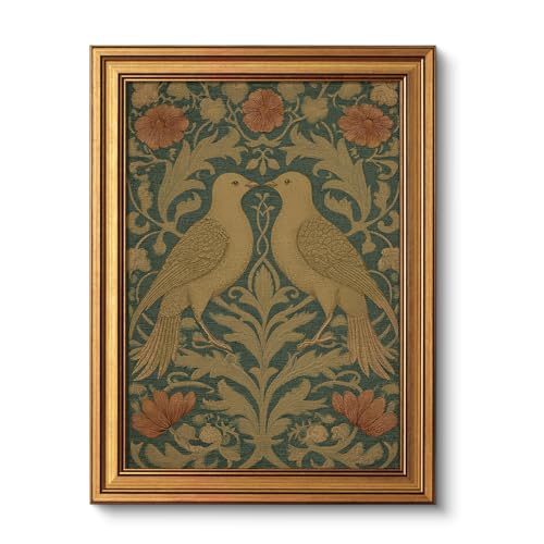 Vintage Gold Framed Wall Art for Living Room