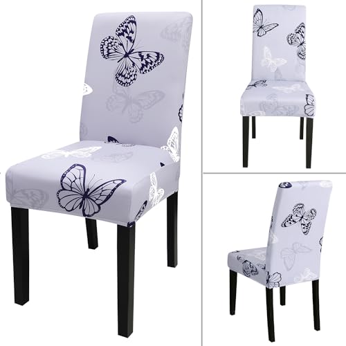 Pattern Chair Covers for Dining Room Set of 4