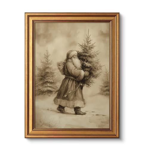 Vintage Gold Framed Wall Artwork