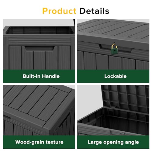 45 Gallon Outdoor Deck Box
