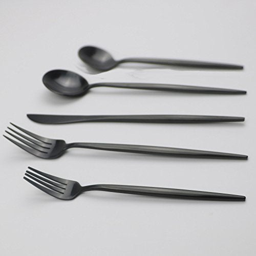 5 Pieces Luxury Black 18