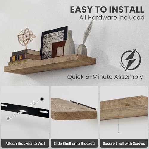 Floating Shelves (2 Count)