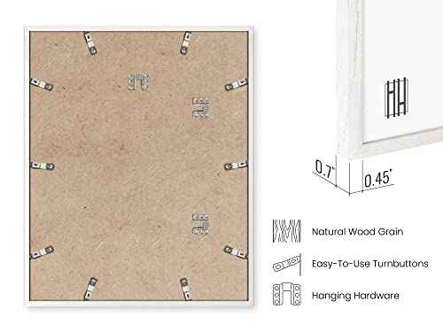 White Oak Wood 16x20 Picture Frames