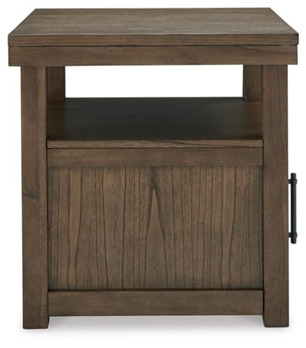 1 Piece Rustic End Table Living Room