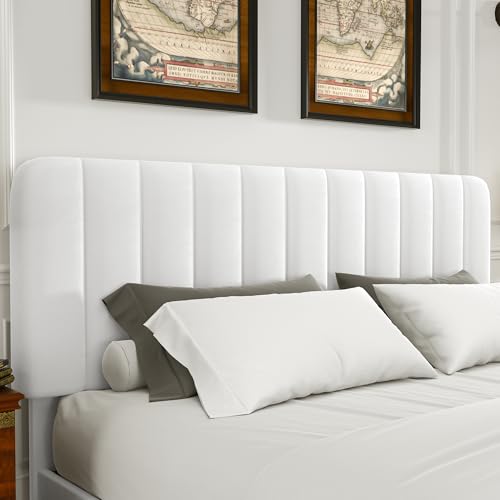 Full Size Upholstered Bed Frame with 4 Drawers and Headboard