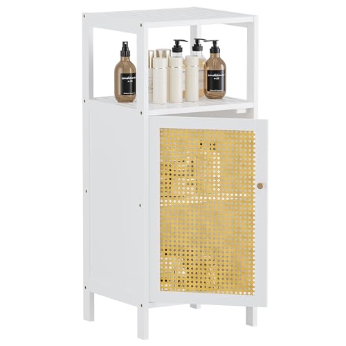Bathroom Storage Cabinet Rattan
