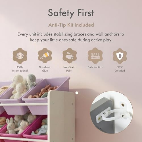 Kids Toy Organizer with 12 Bins