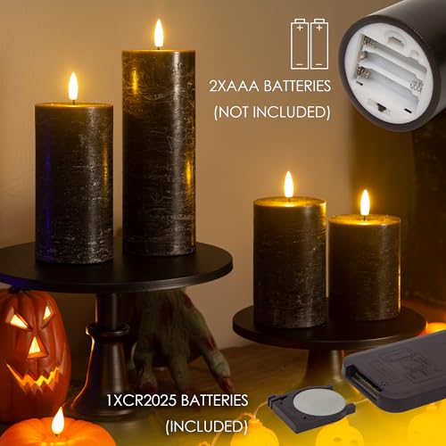 Halloween Flameless Candles (4 Count)