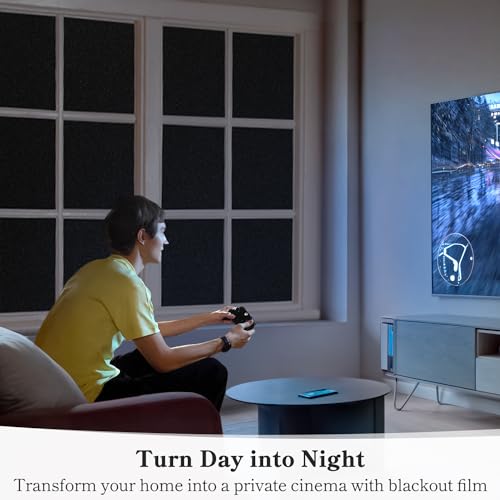 Blackout Window Privacy Film (9.51 Sq Ft)