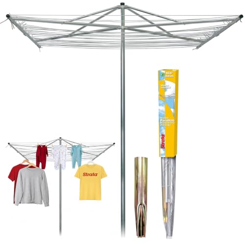 184 FT Outdoor Umbrella Clothesline