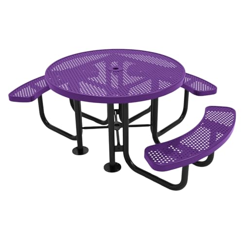 46In Round Picnic Table